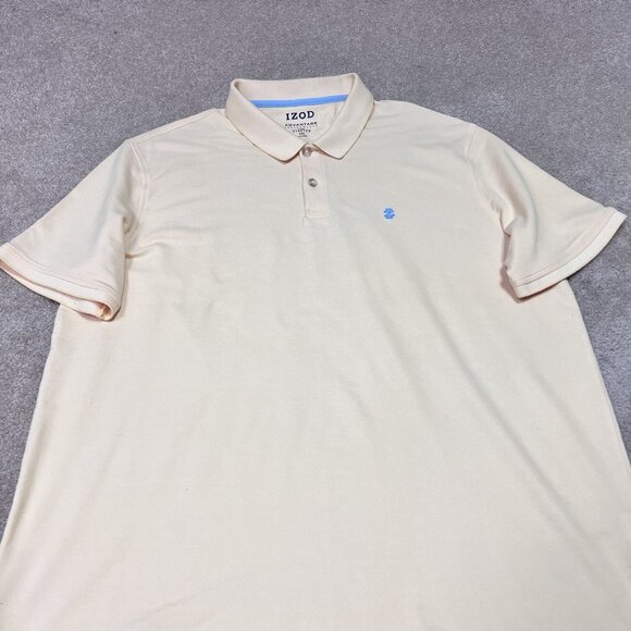 Izod Polo Men’s Yellow Short Sleeve Size XXL - Picture 6 of 11